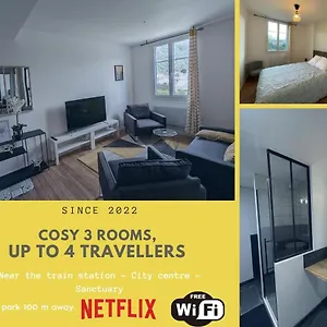 Appartement T2 Bis Cosy Proche Gare, Lourdes